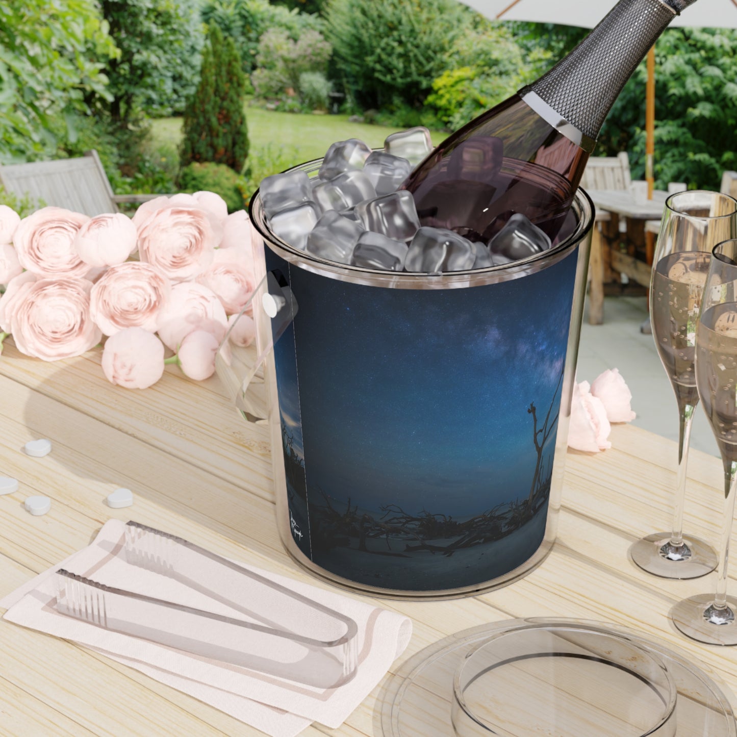 Enjoy Nature Milky Way Midnight Insulated Ice Bucket