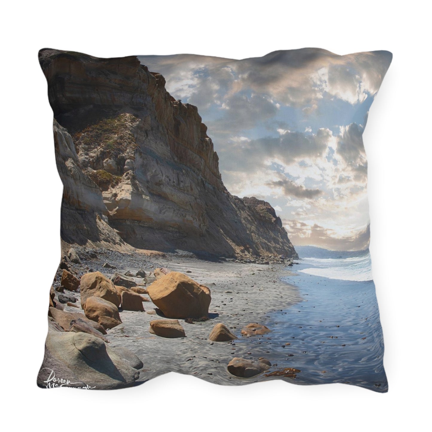 Artistic Outdoor Accent Pillows Lagoon Serenity