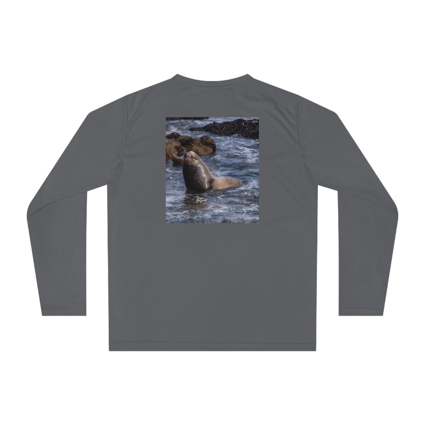 Unisex T-shirt Solitude Serenade, Long Sleeve Performance shirt