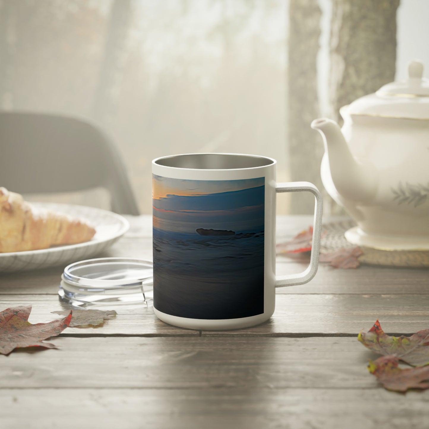 Oceanic Dawn Eco friendly, 10 oz Insulated travel Mug