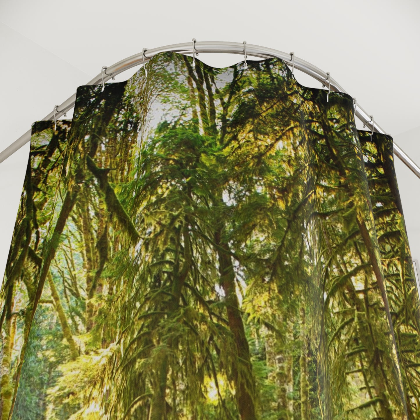 Earthy Shower Curtain, Deep in the Forest, Nature Inspired