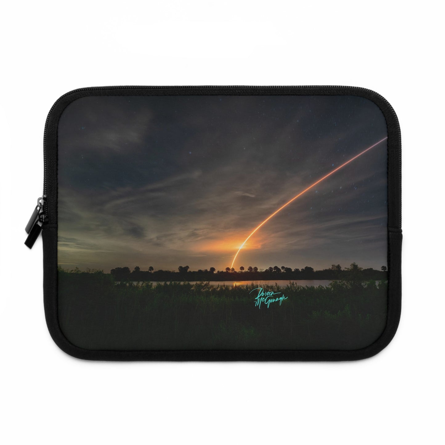 Falcon Shuttle Launch Laptop Sleeve