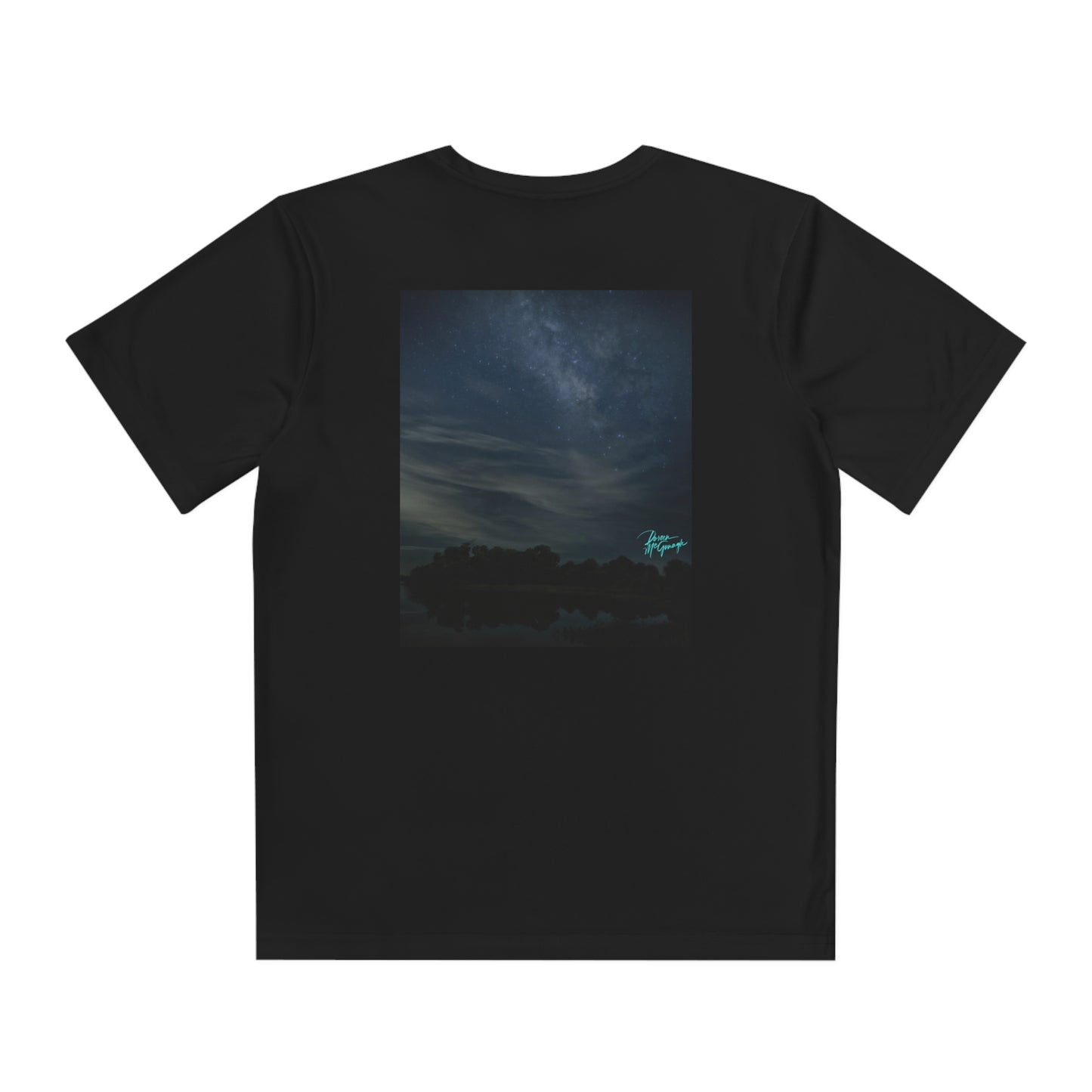 Youth T Shirts, Milky Way, Performance Shirt