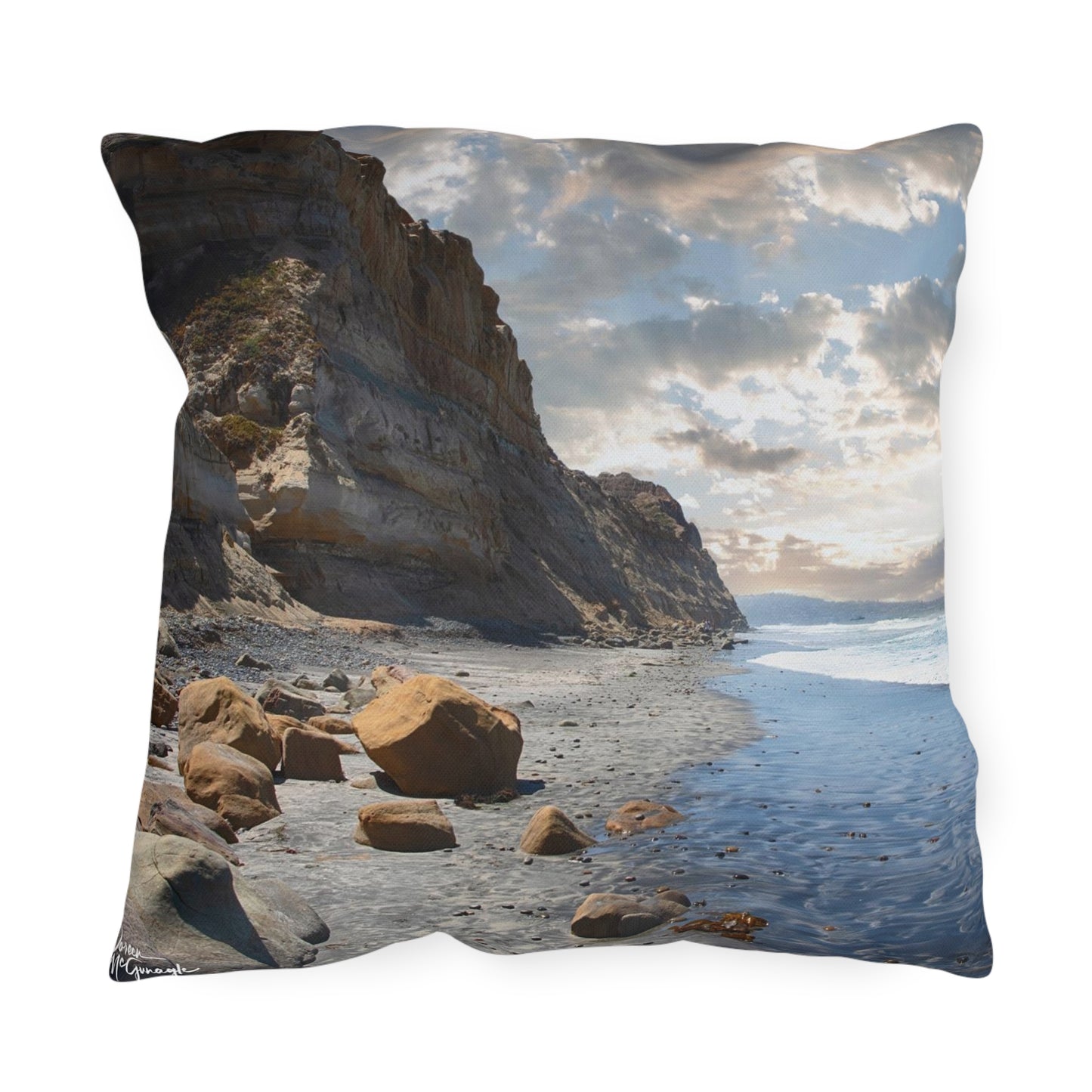 Artistic Outdoor Accent Pillows Lagoon Serenity