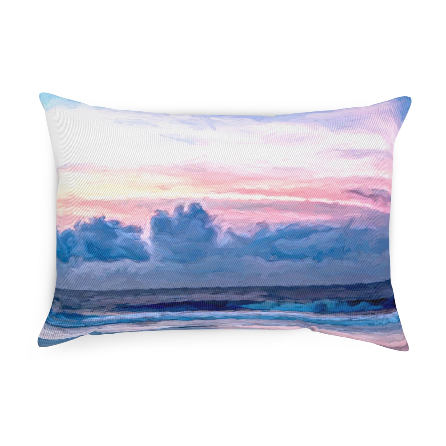 Artistic Accent Pillows, Cotton Candy Sunrise