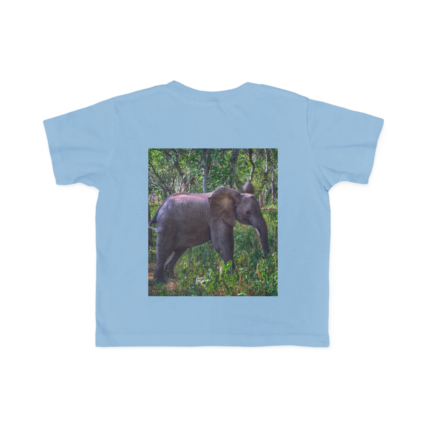 Enjoy Nature Toddler Tee - Elephant Baby in Forest