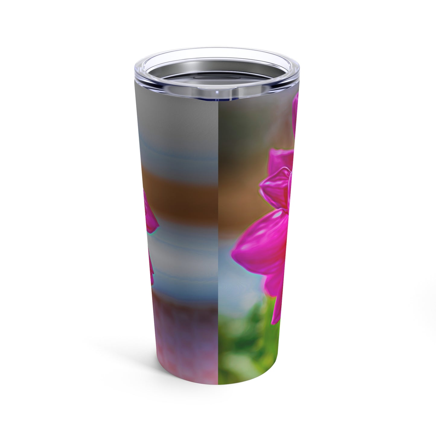 Enjoy Nature Dahlia Bloom 20 oz Travel Tumbler