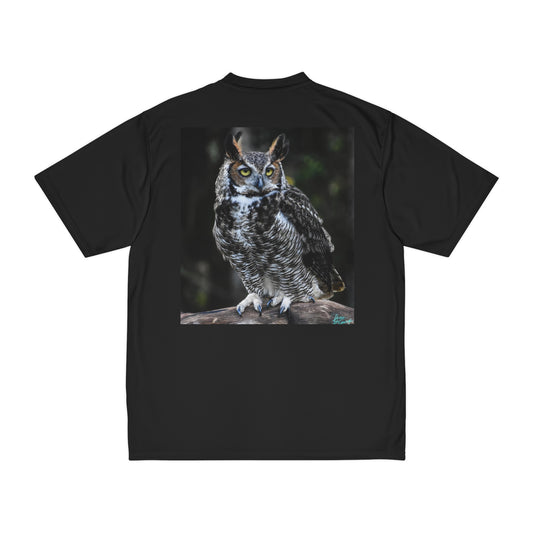 Great Horned Owl Men's Performance T-Shirt