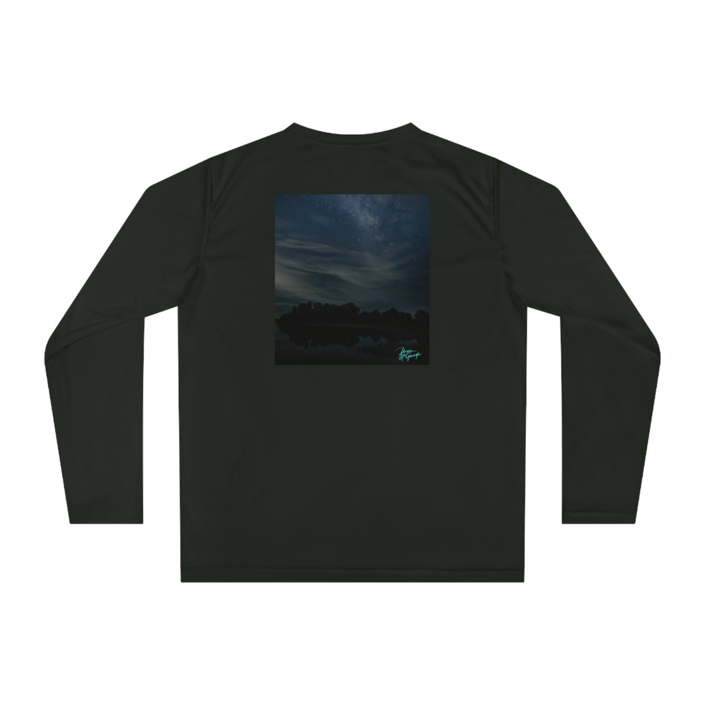 Unisex T-shirt Milky Way, Long Sleeve Performance shirt