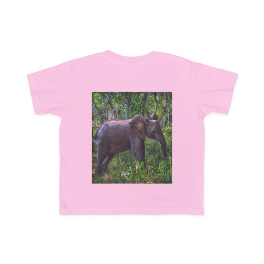 Enjoy Nature Toddler Tee - Elephant Baby in Forest