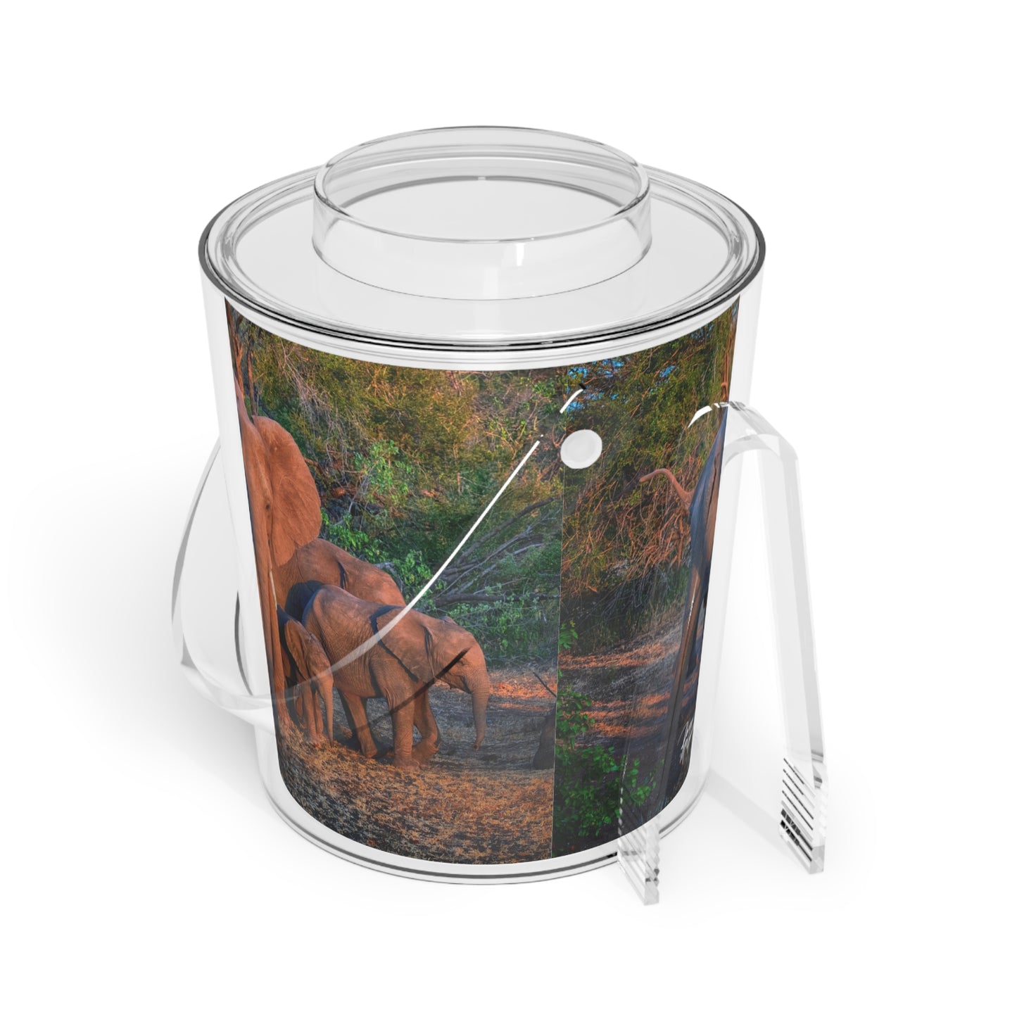 Enjoy Nature Elephant Family Insulated Ice Bucket