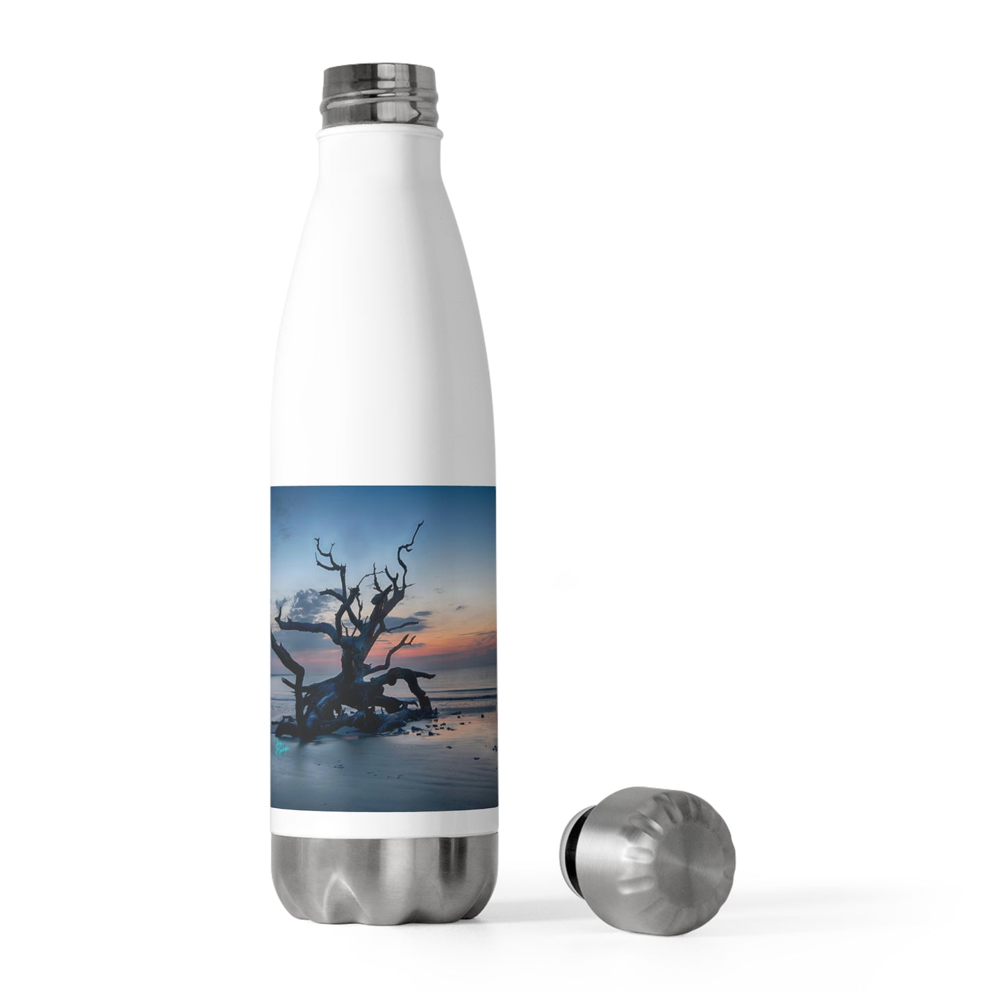 Eco friendly water bottle, Sunrise on Jekyll Island, 20oz Insulated Bottle