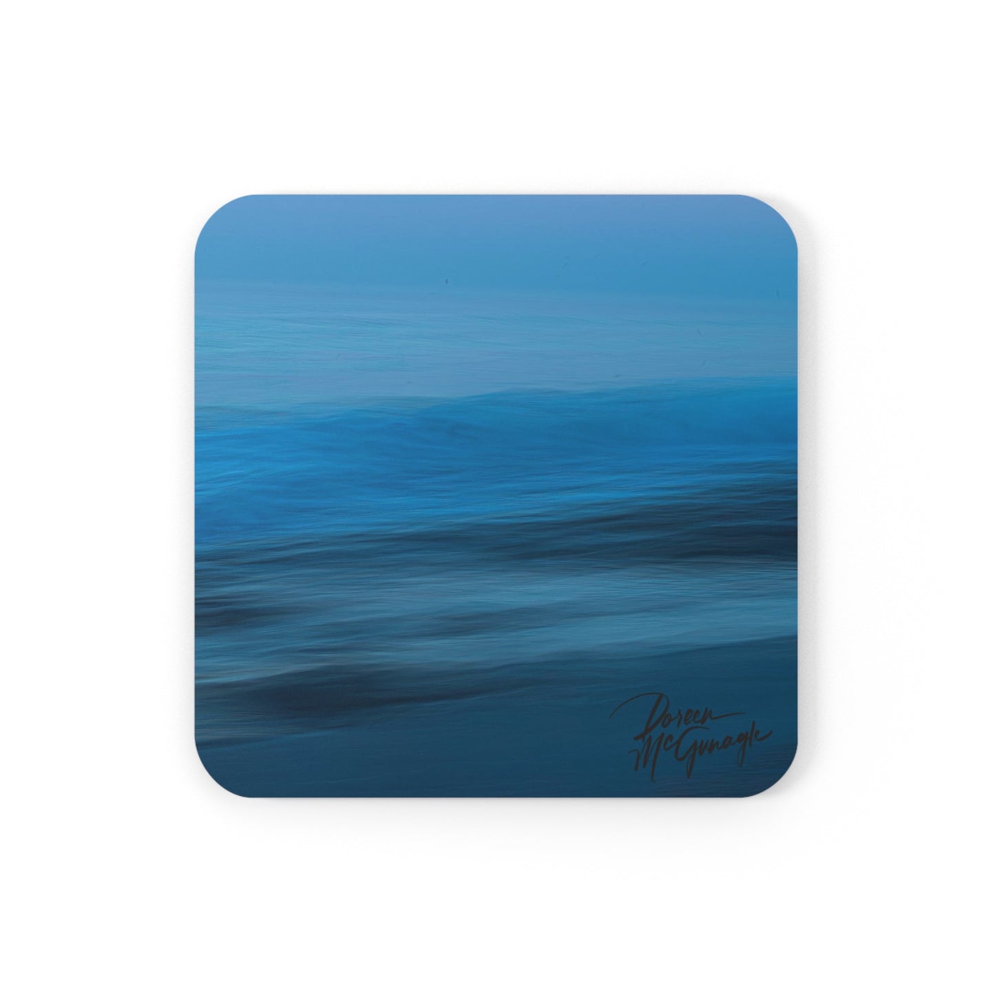 Blue Dawn,  Corkwood Coaster Set