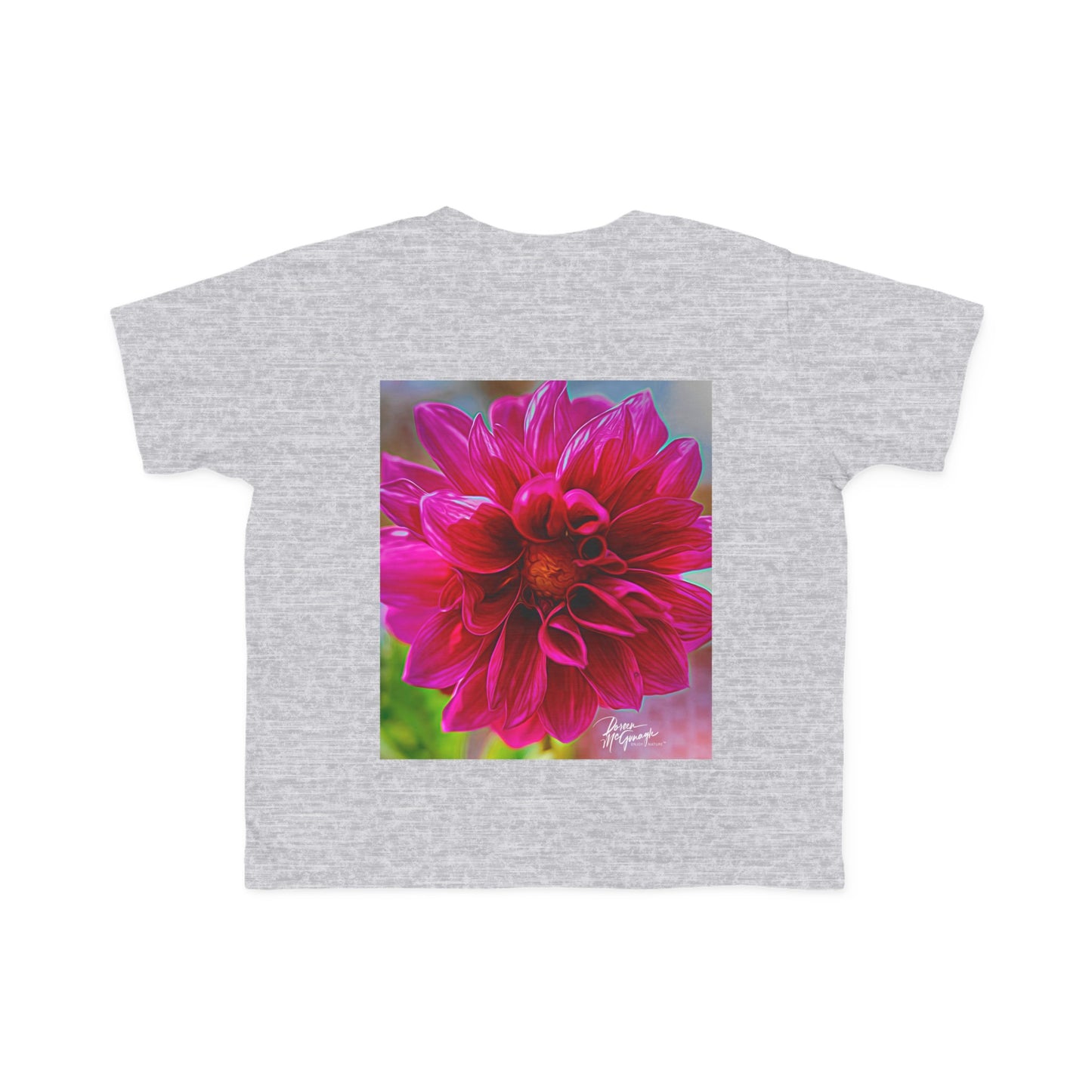 Enjoy Nature Toddler Tee - Dahlia Bloom