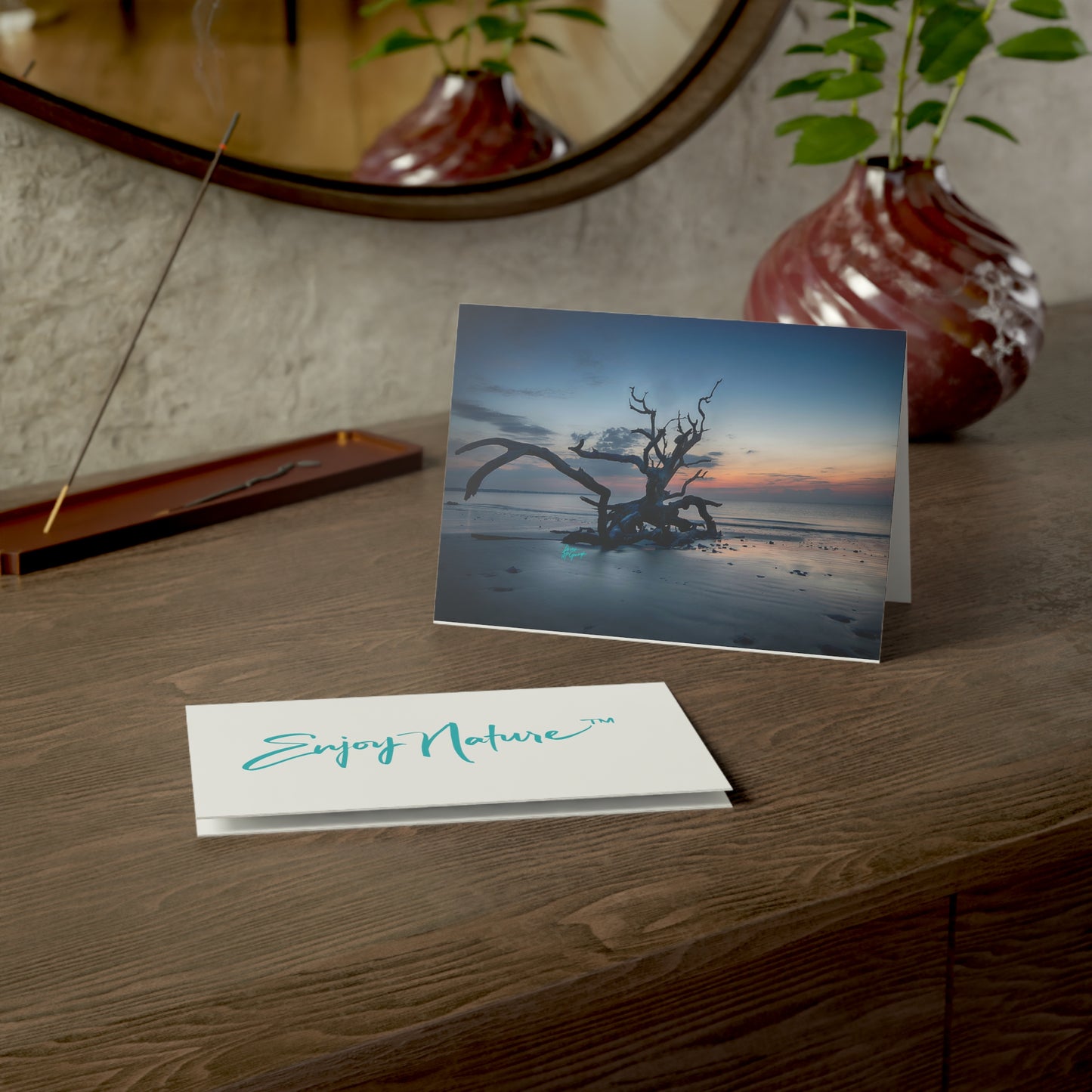 Photo note cards, Jekyll Island Sunrise, boxed note cards, (10 pcs)