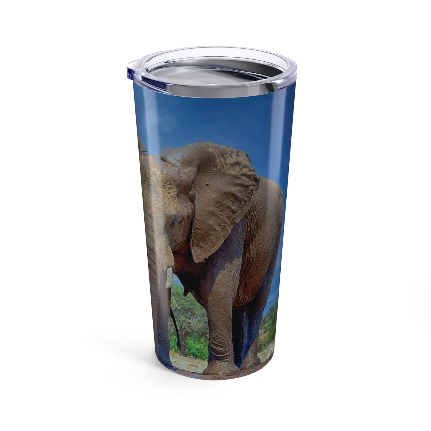 20oz Tumbler - Enjoy Nature Design by Bruce Mackintosh, Stainless Steel Insulated Travel Mug