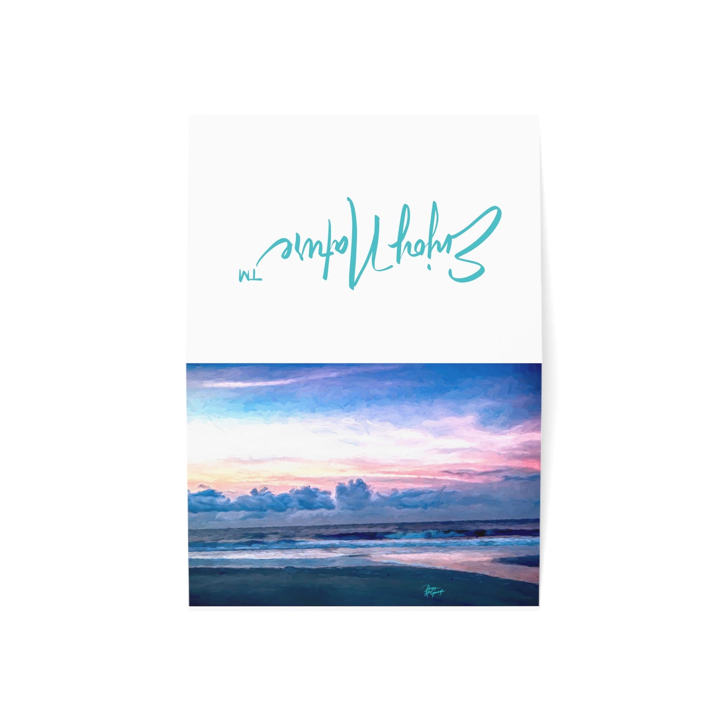 Photo note cards, Cotton Candy Sunrise, boxed note cards, (10 pcs)