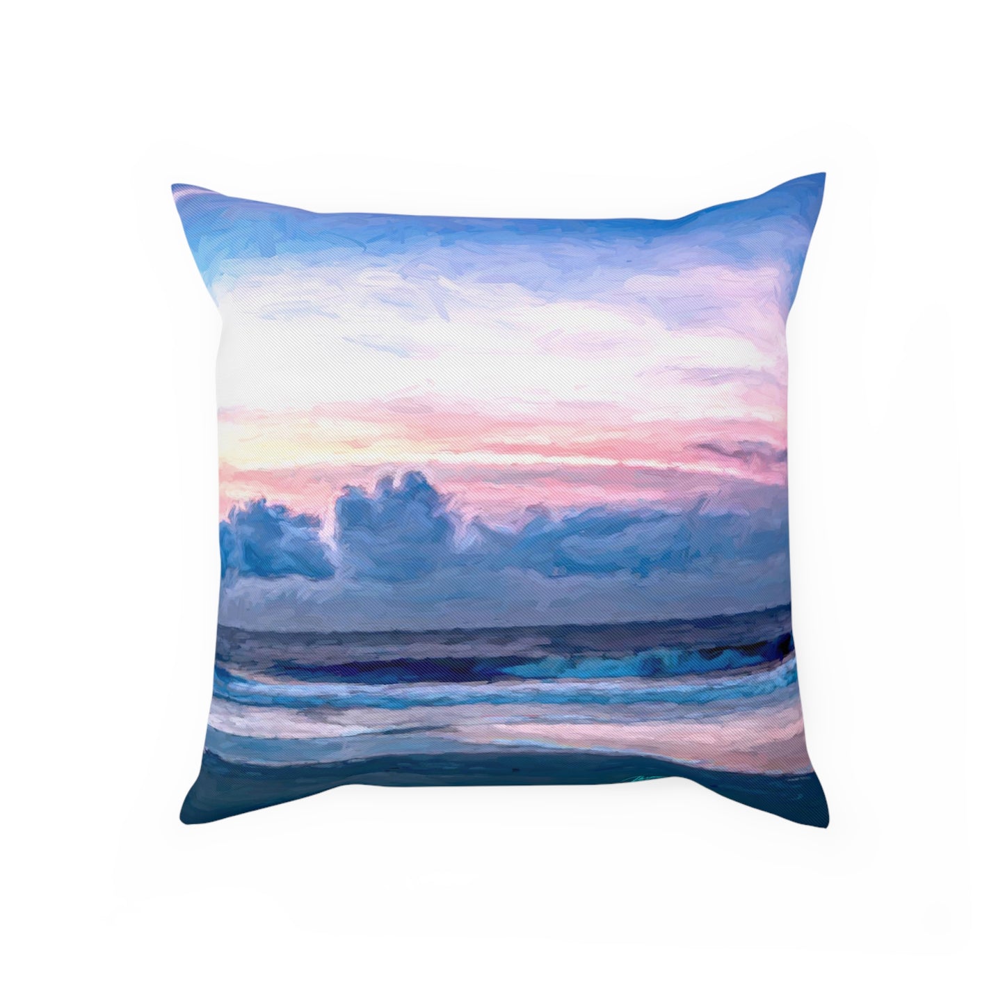 Artistic Accent Pillows, Cotton Candy Sunrise