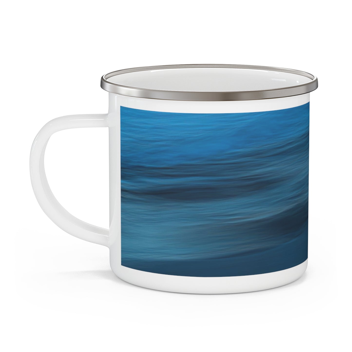 Eco friendly Blue Dawn, 12oz Enamel Camping mug