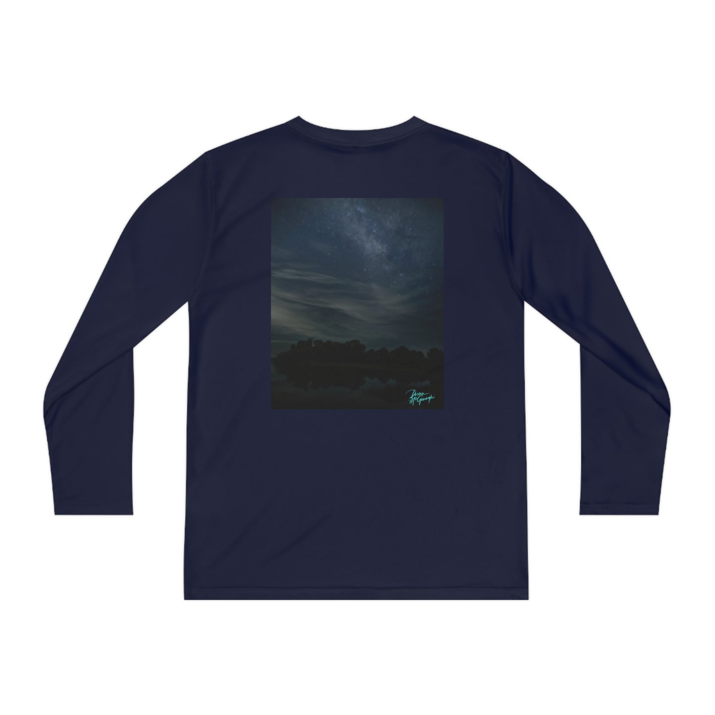 Milky Way Youth Long Sleeve Competitor Tee