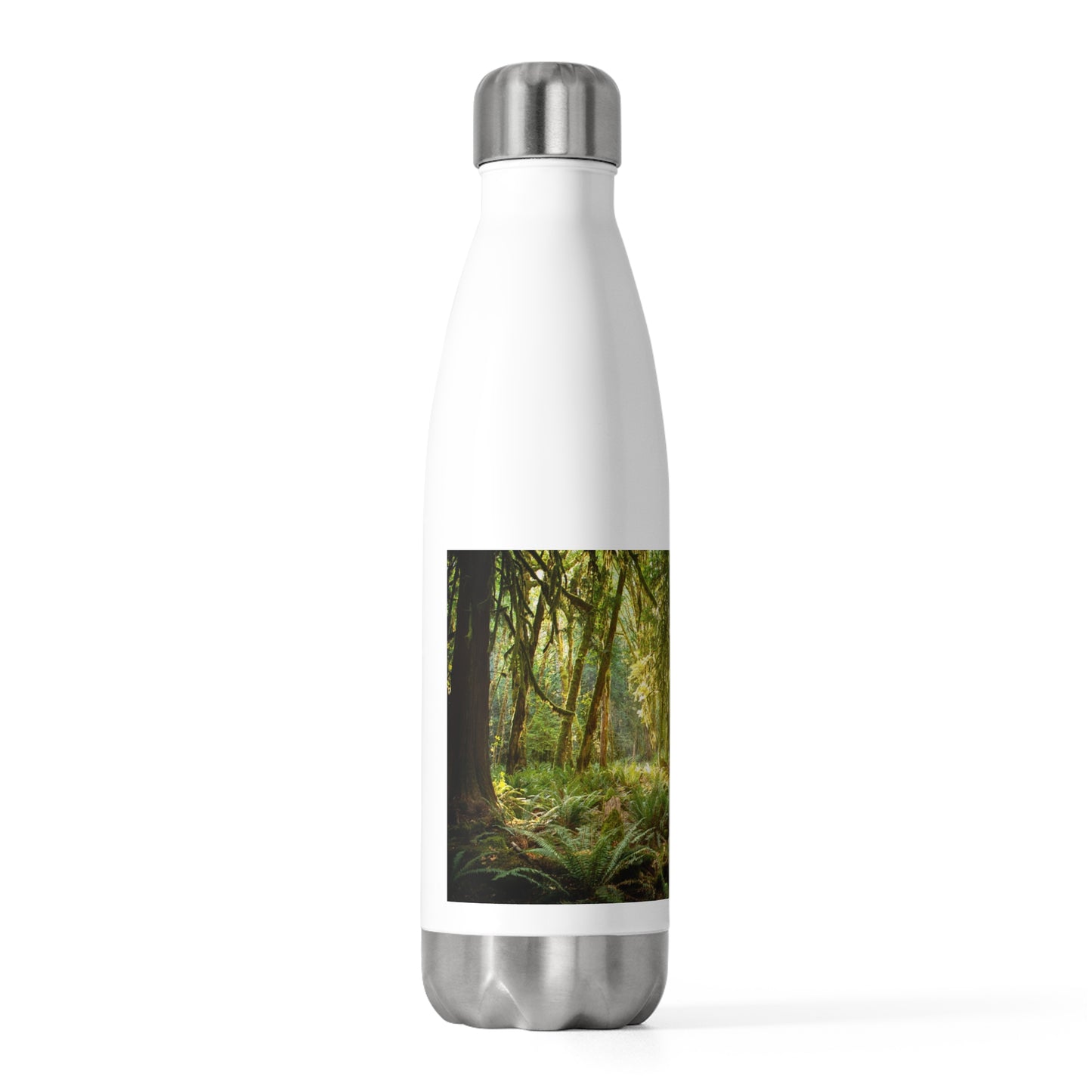 Eco friendly Water Bottle, Enchanted Forest 20oz Insulated Bottle