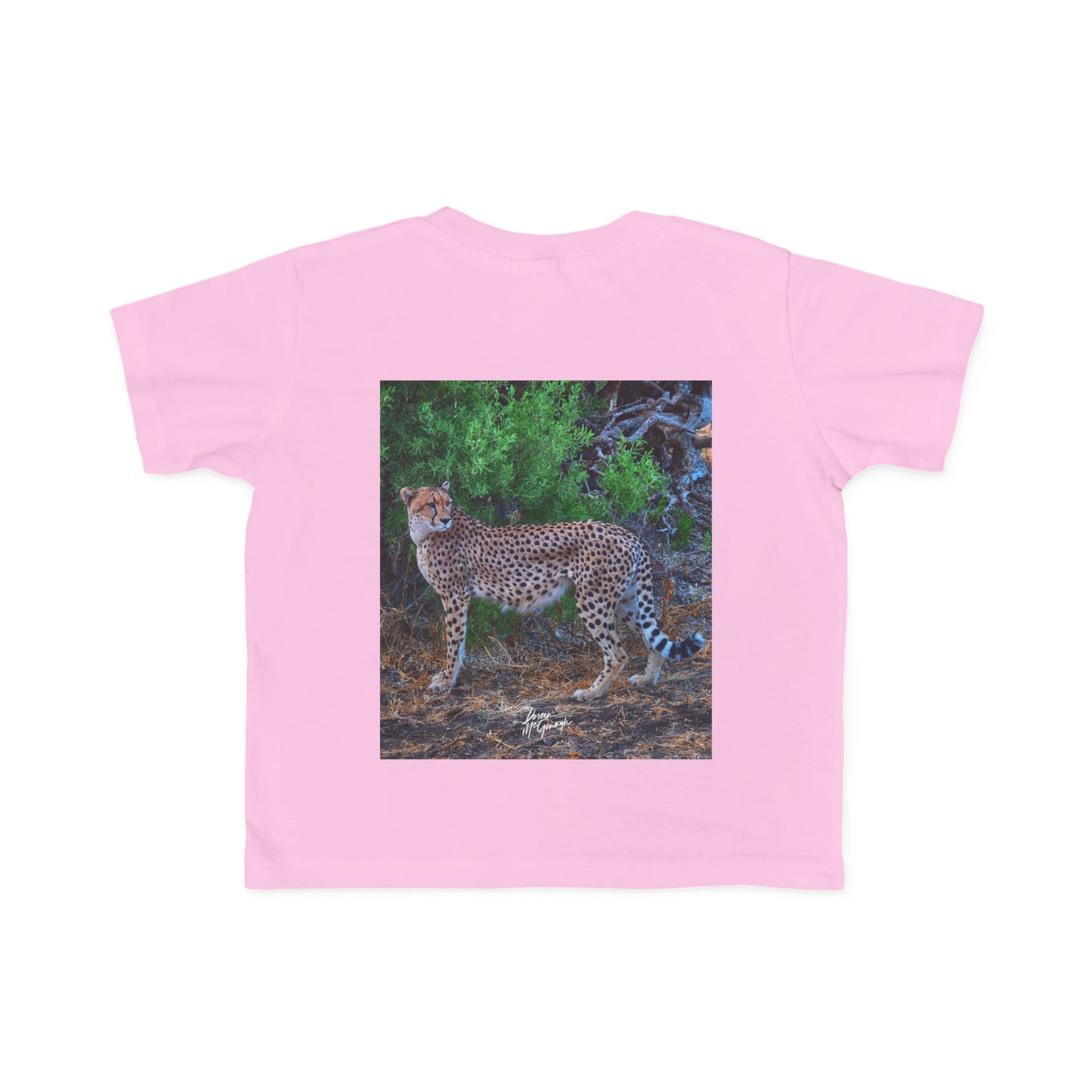 Enjoy Nature Toddler Tee - Cheetah Stand