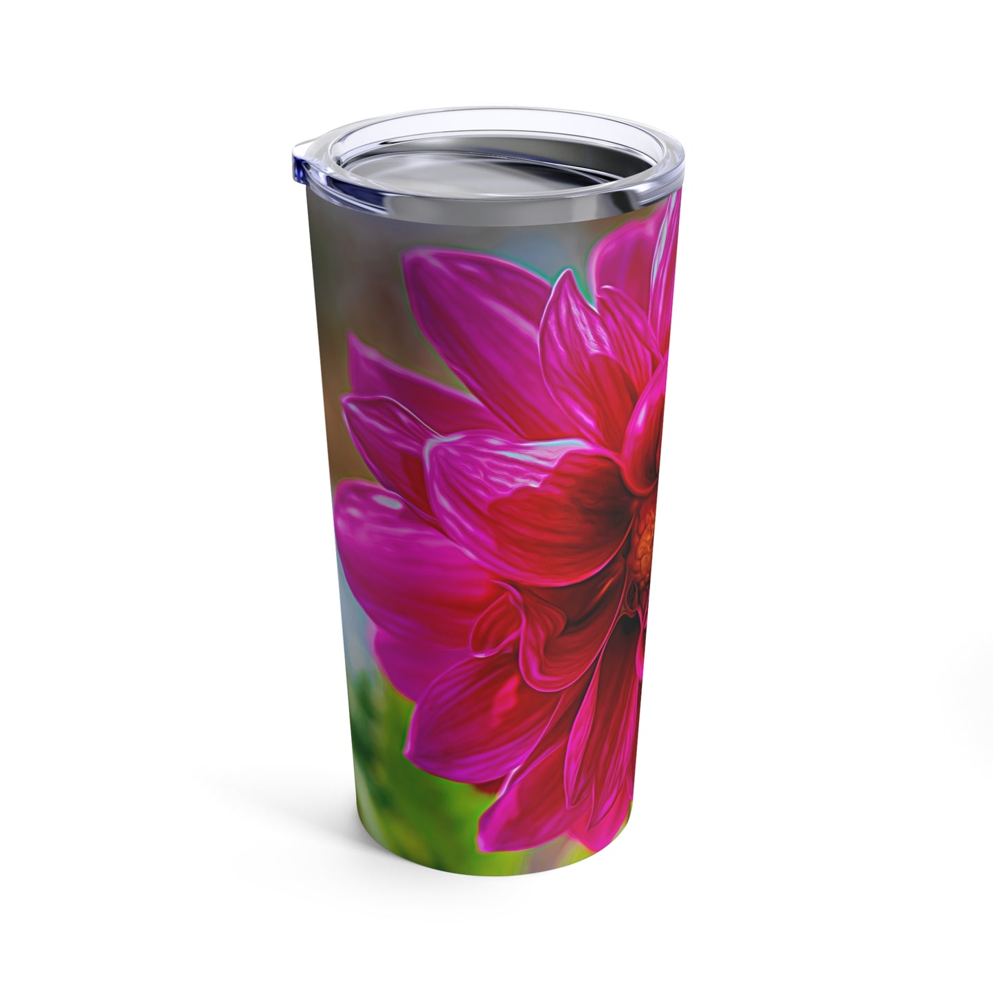 Enjoy Nature Dahlia Bloom 20 oz Travel Tumbler