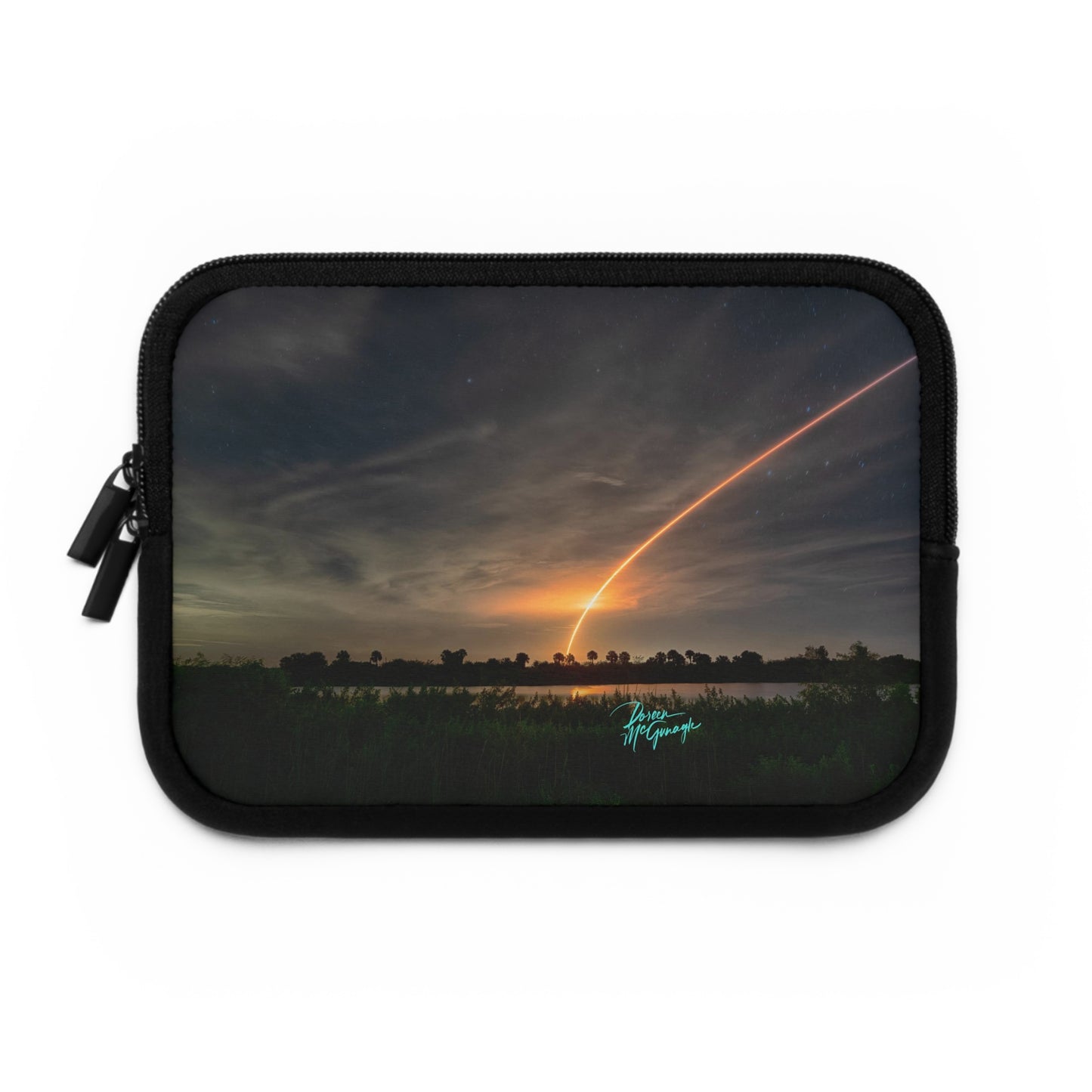 Falcon Shuttle Launch Laptop Sleeve