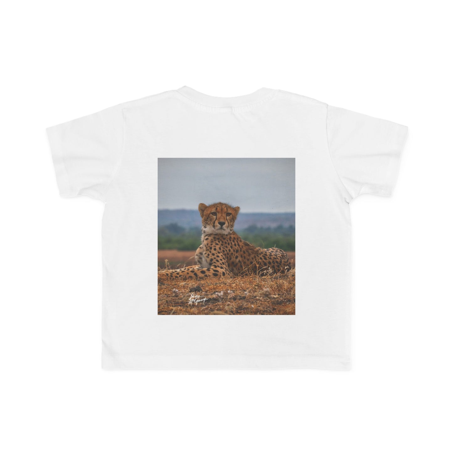 Enjoy Nature Toddler Tee - Cheetah Portrait