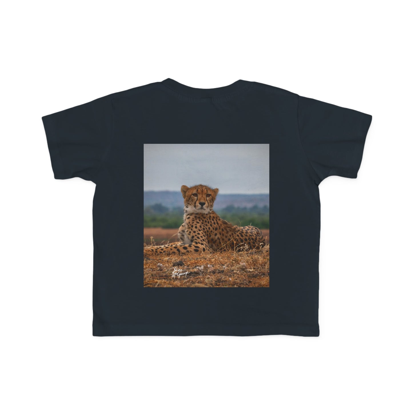 Enjoy Nature Toddler Tee - Cheetah Portrait