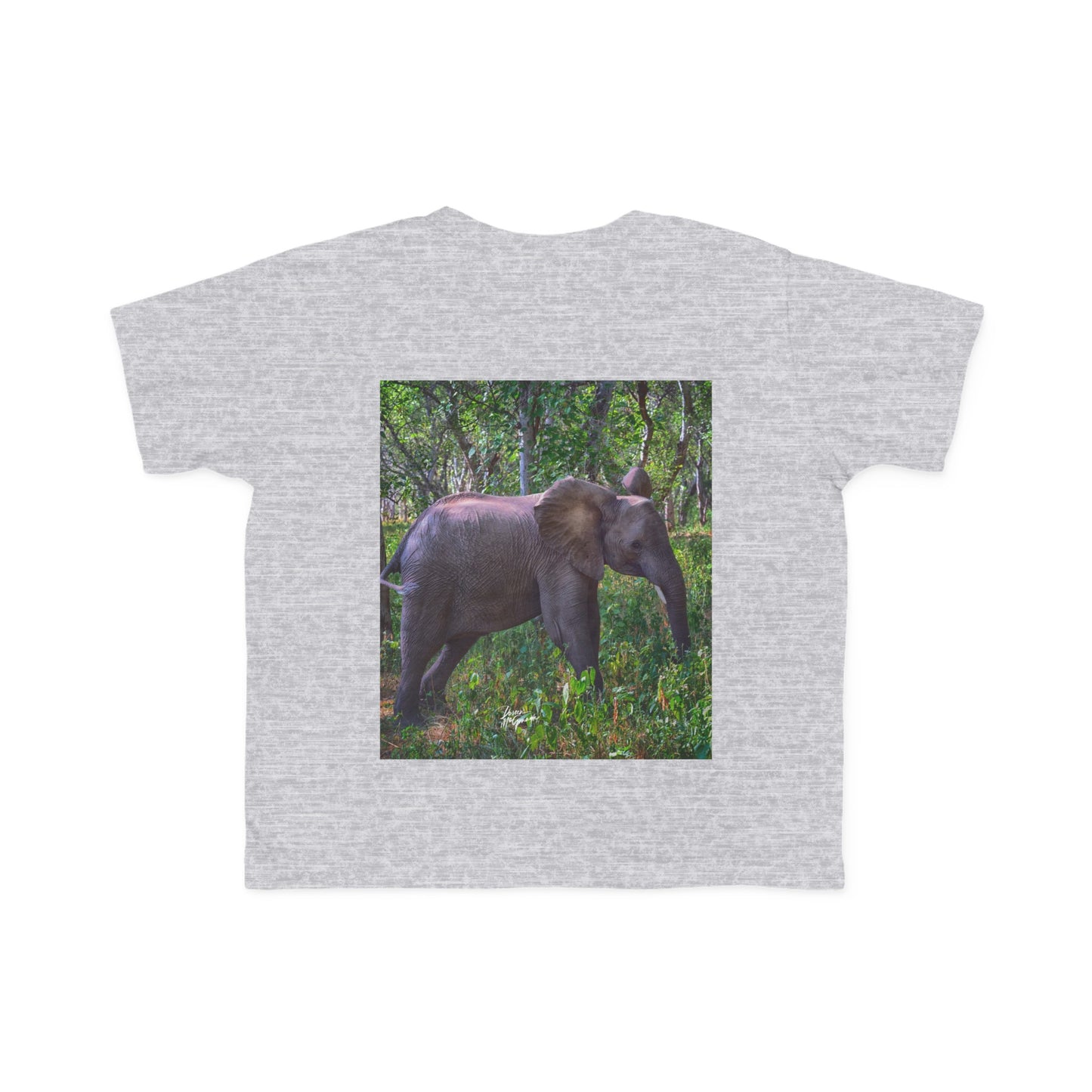 Enjoy Nature Toddler Tee - Elephant Baby in Forest