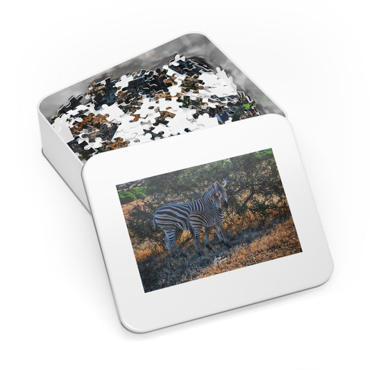 Zebra Stripes Jigsaw Puzzle by Enjoy Nature