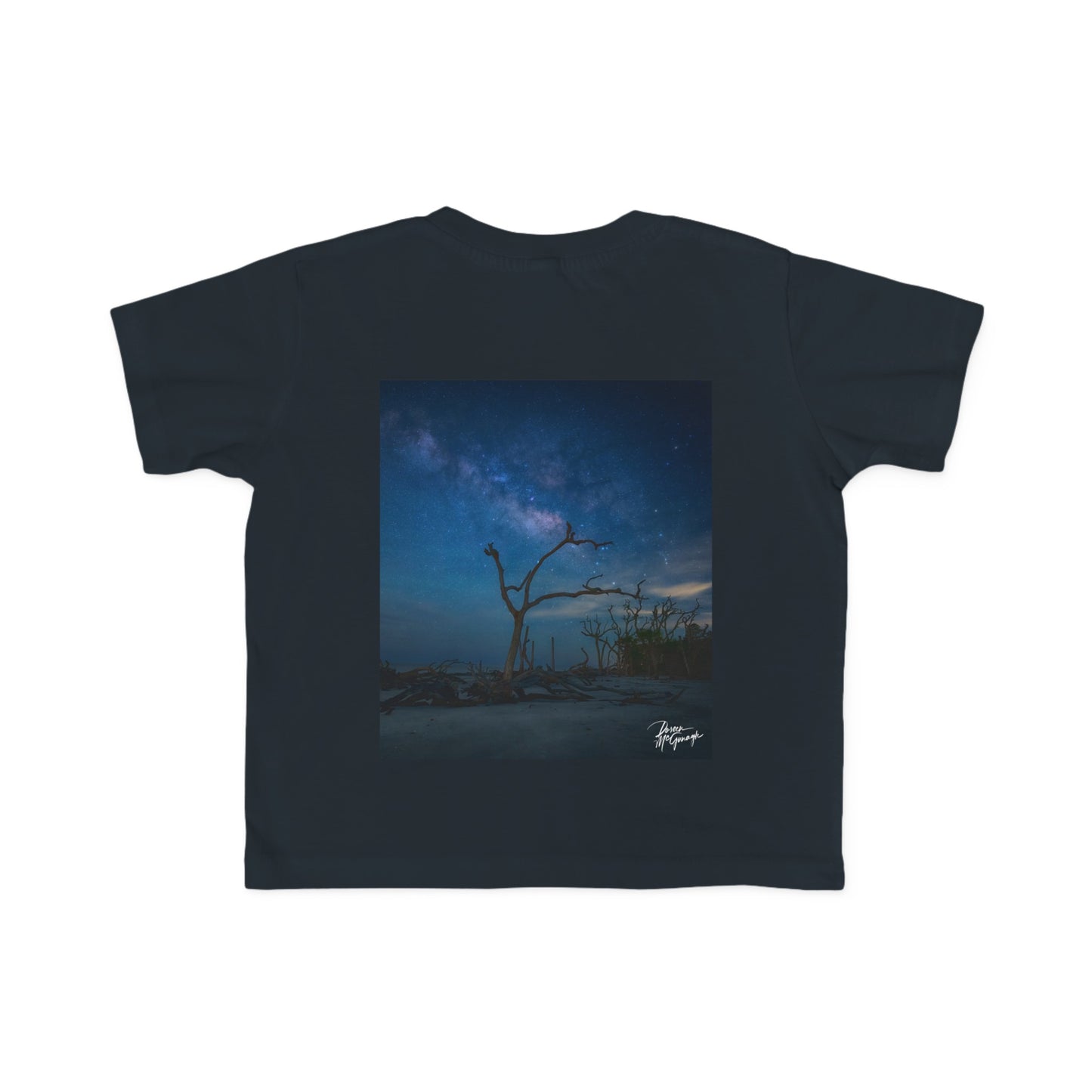 Enjoy Nature Toddler Tee - Milky Way Midnight