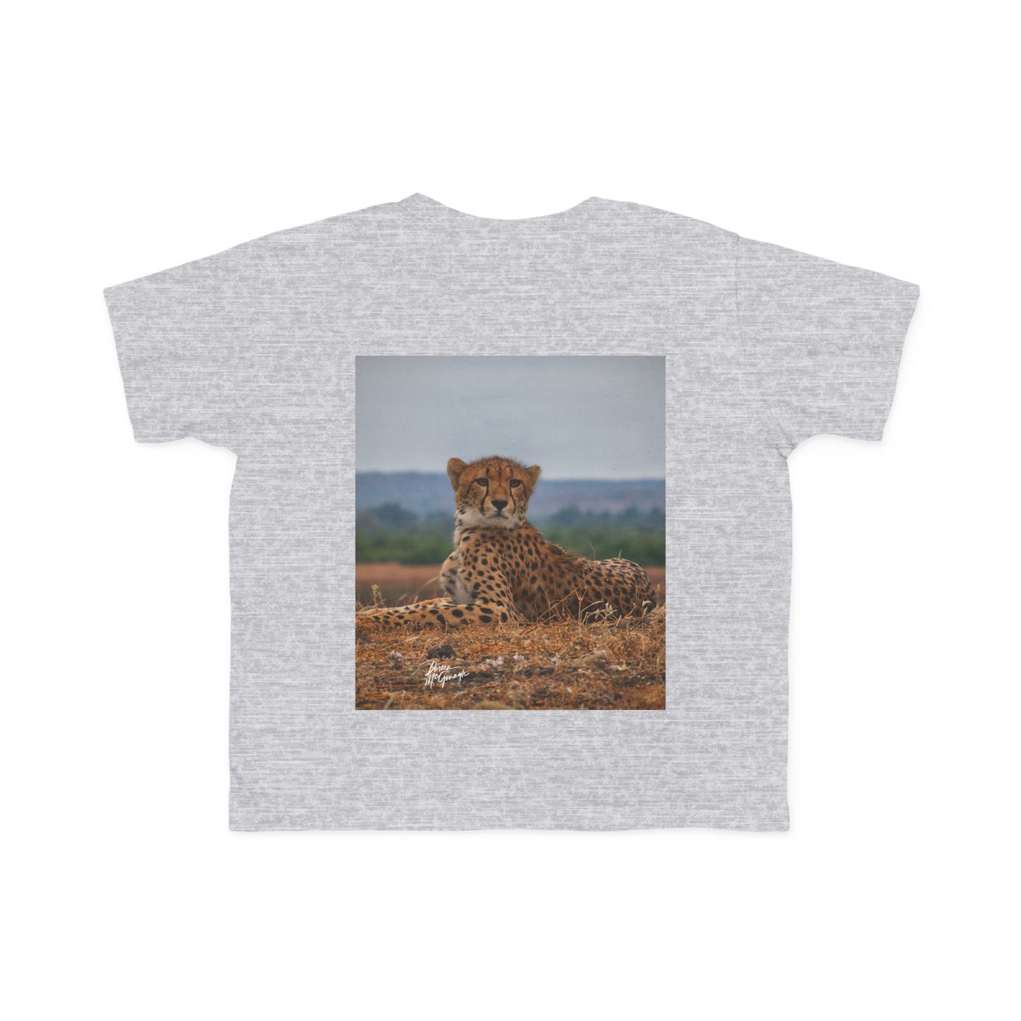 Enjoy Nature Toddler Tee - Cheetah Portrait