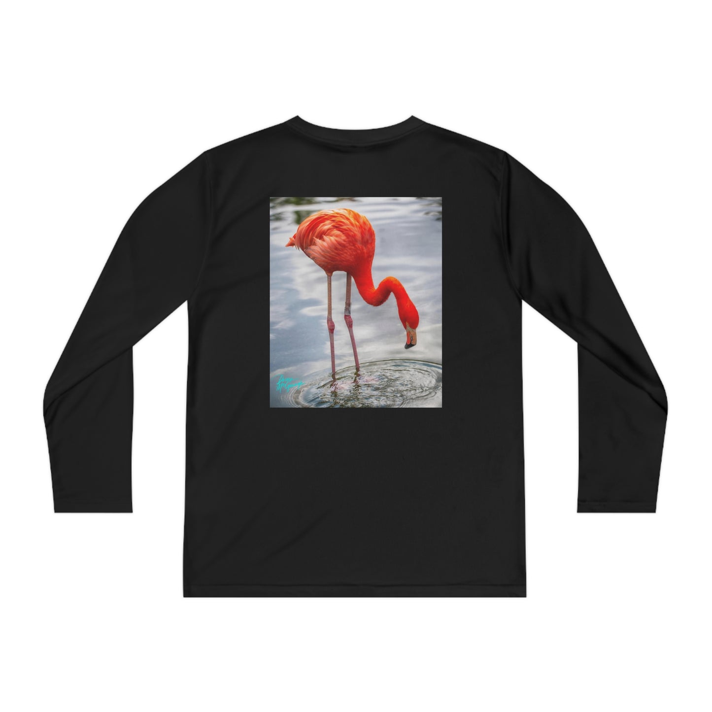 Flamingo Youth Long Sleeve Competitor Tee