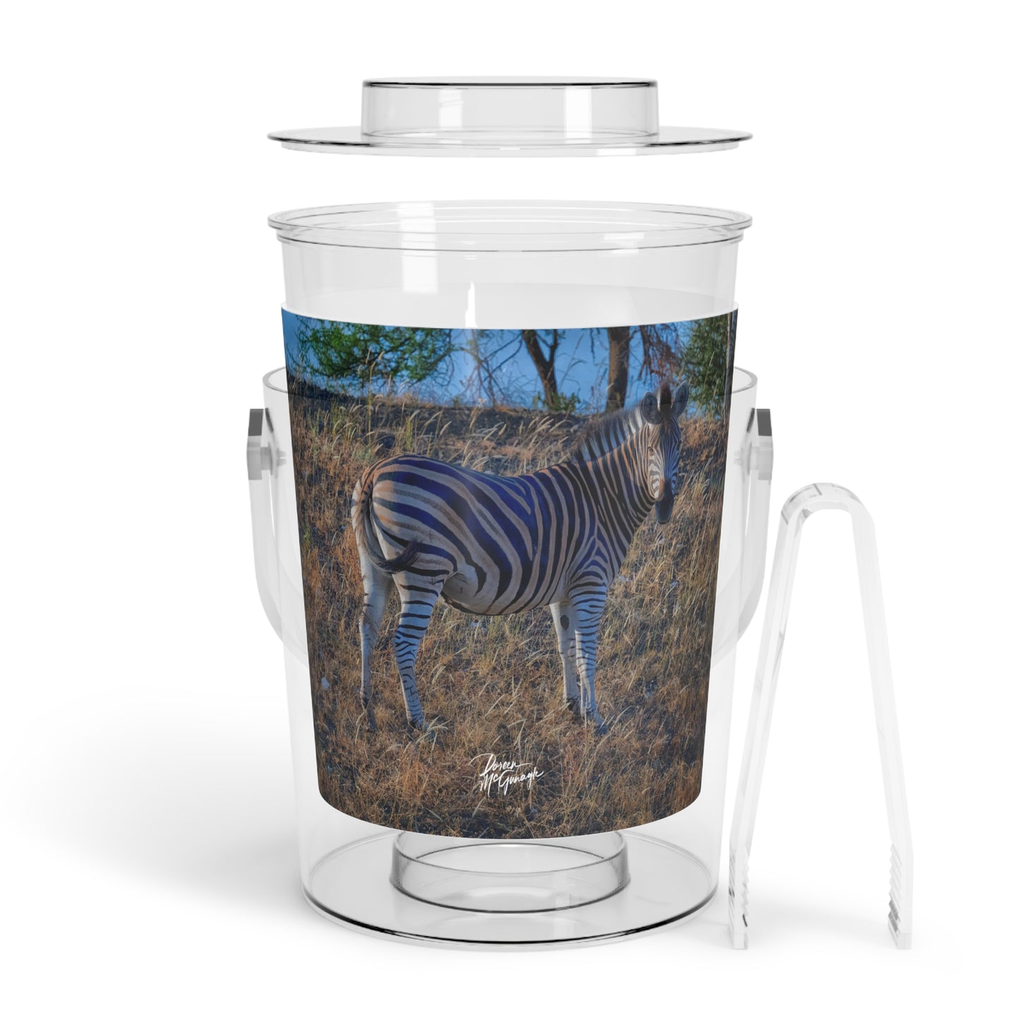 Enjoy Nature Baby Zebra Insulated Ice Bucket