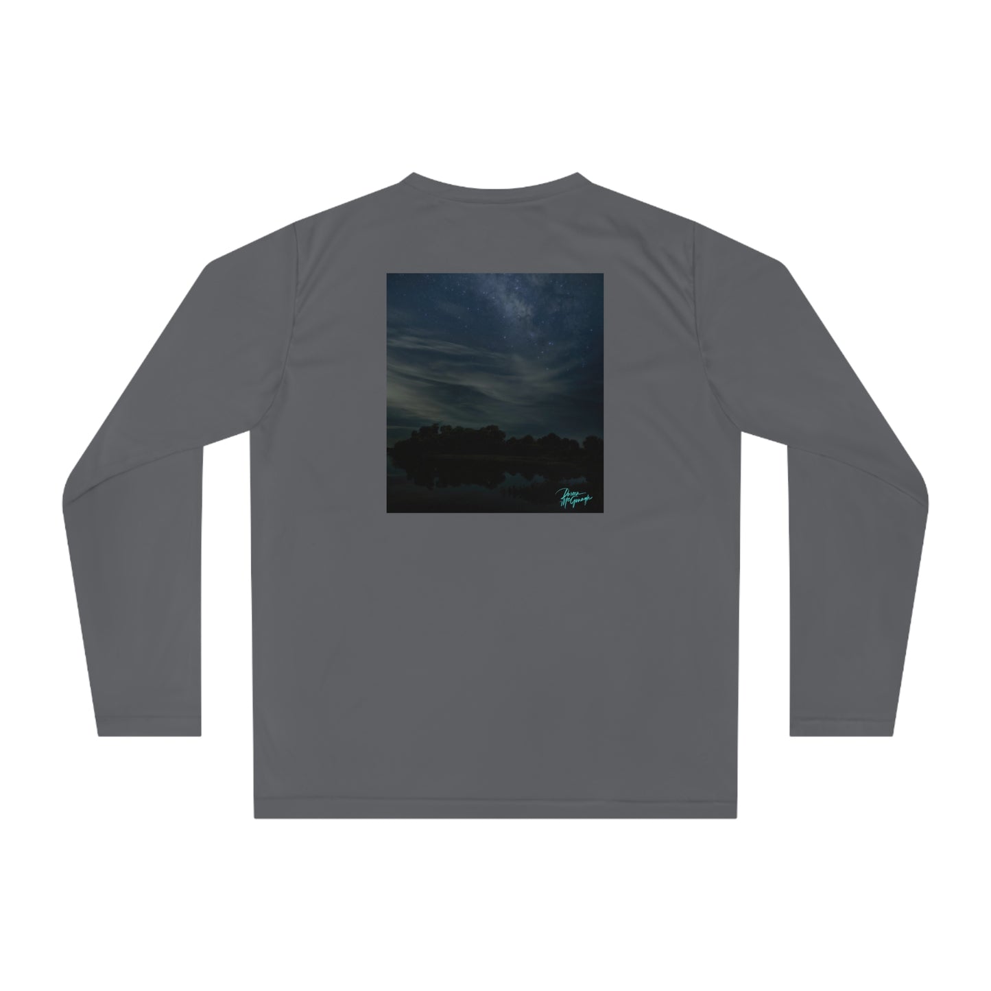 Unisex T-shirt Milky Way, Long Sleeve Performance shirt