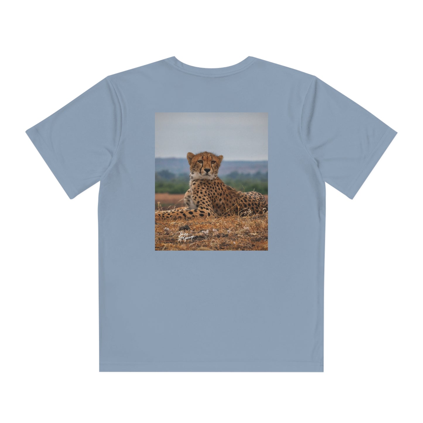 Youth Competitor Tee with Fine Art Image Cheetah Portrait by Enjoy Nature