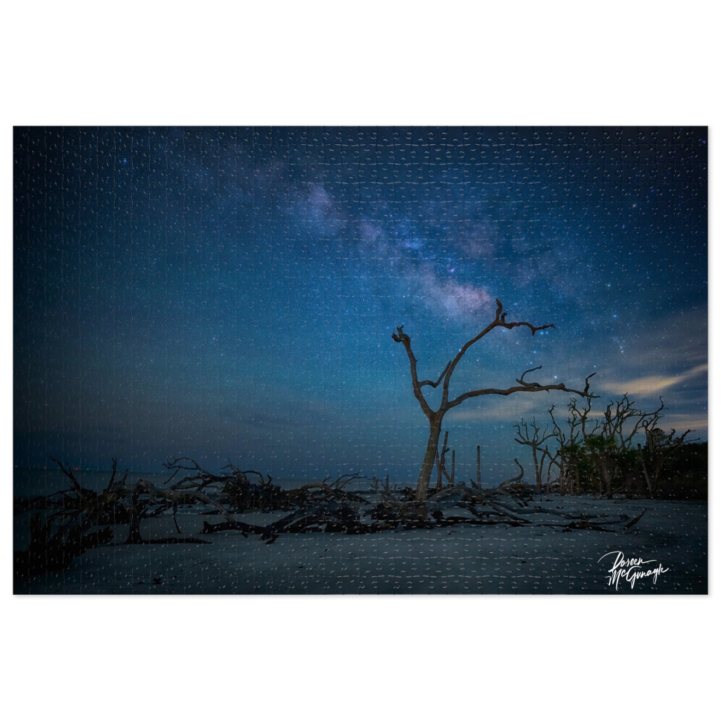 Milky Way Midnight Jigsaw Puzzle by Enjoy Nature