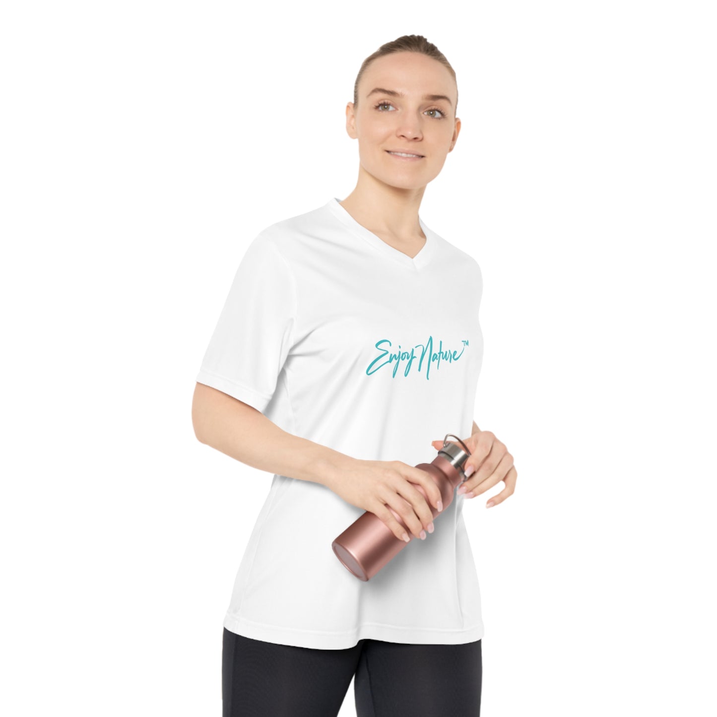 Solitude Serenade Women's Performance V-Neck T-Shirt