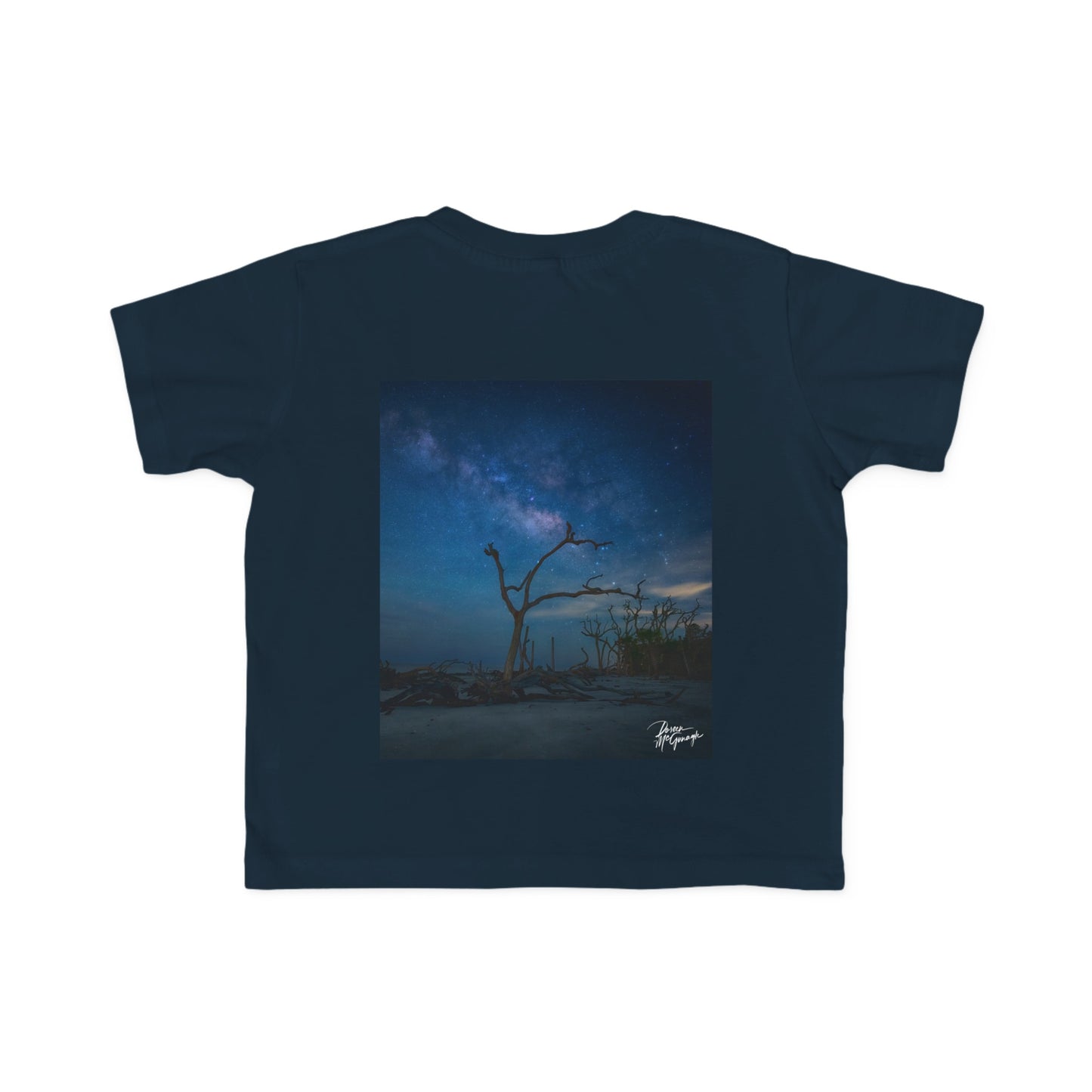 Enjoy Nature Toddler Tee - Milky Way Midnight