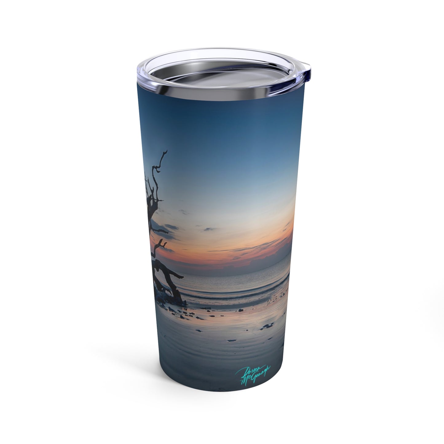 Eco friendly, Sunrise at Jekyll, Adventure Quencher Travel Tumbler 20oz, insulated