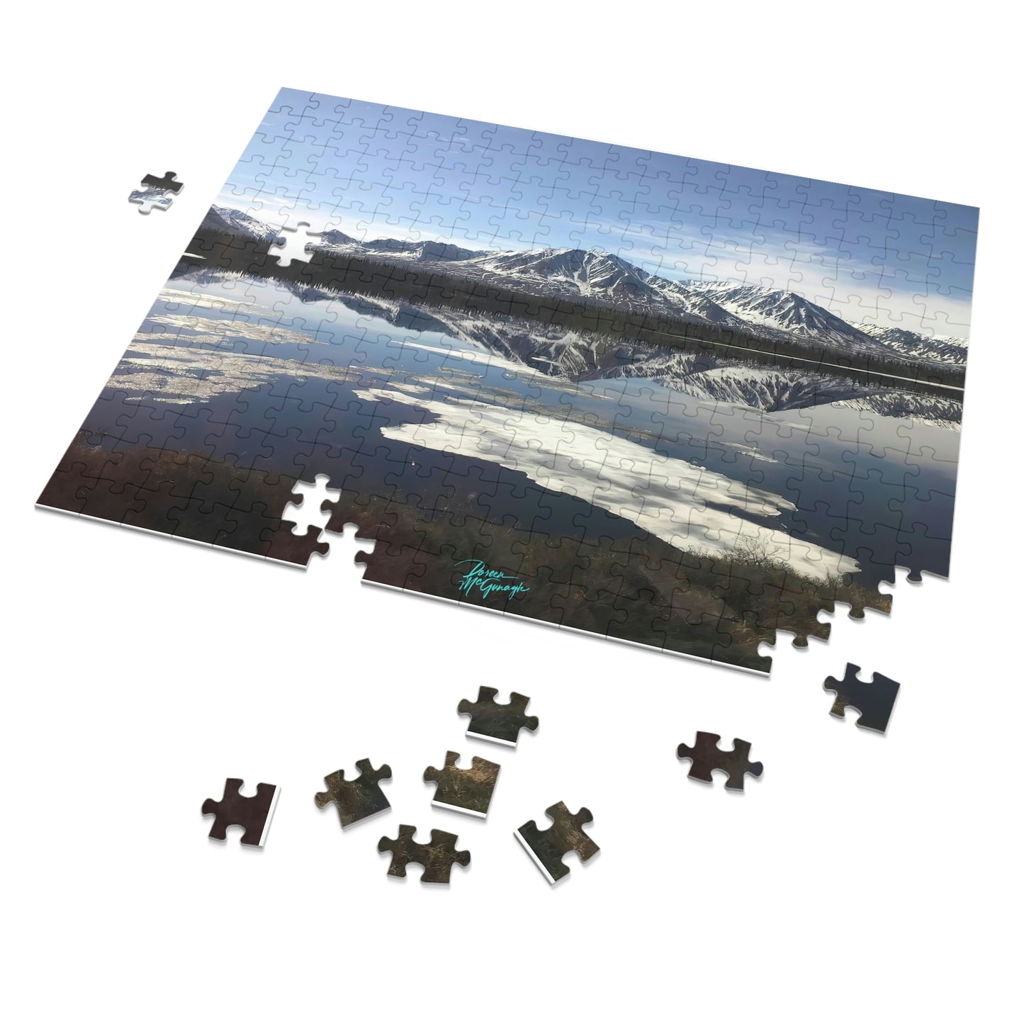 Nature Puzzles Mt. Denali Alaska,inspired by nature 1000 piece puzzles