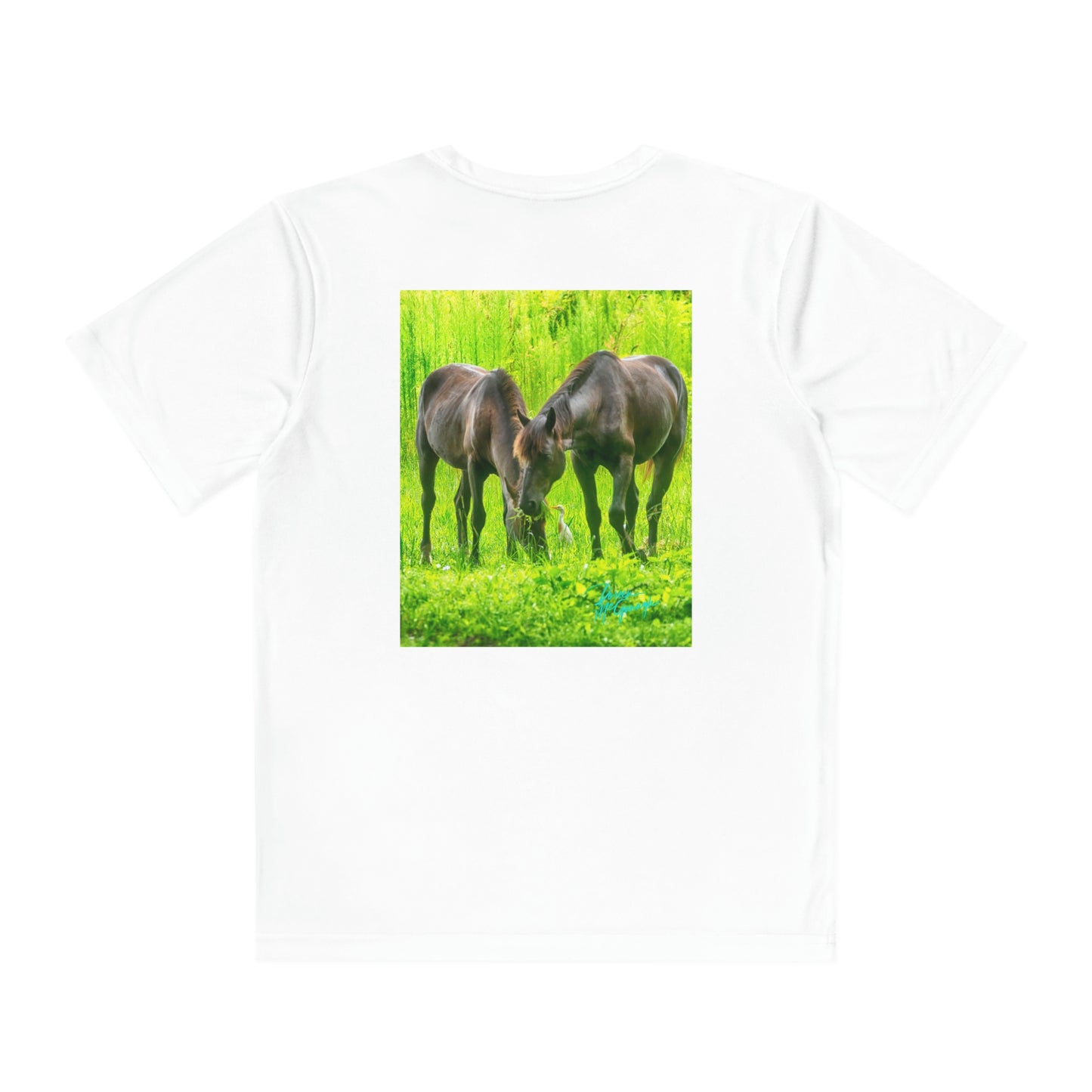 Youth T Shirts, Wild Horses, performance shirt