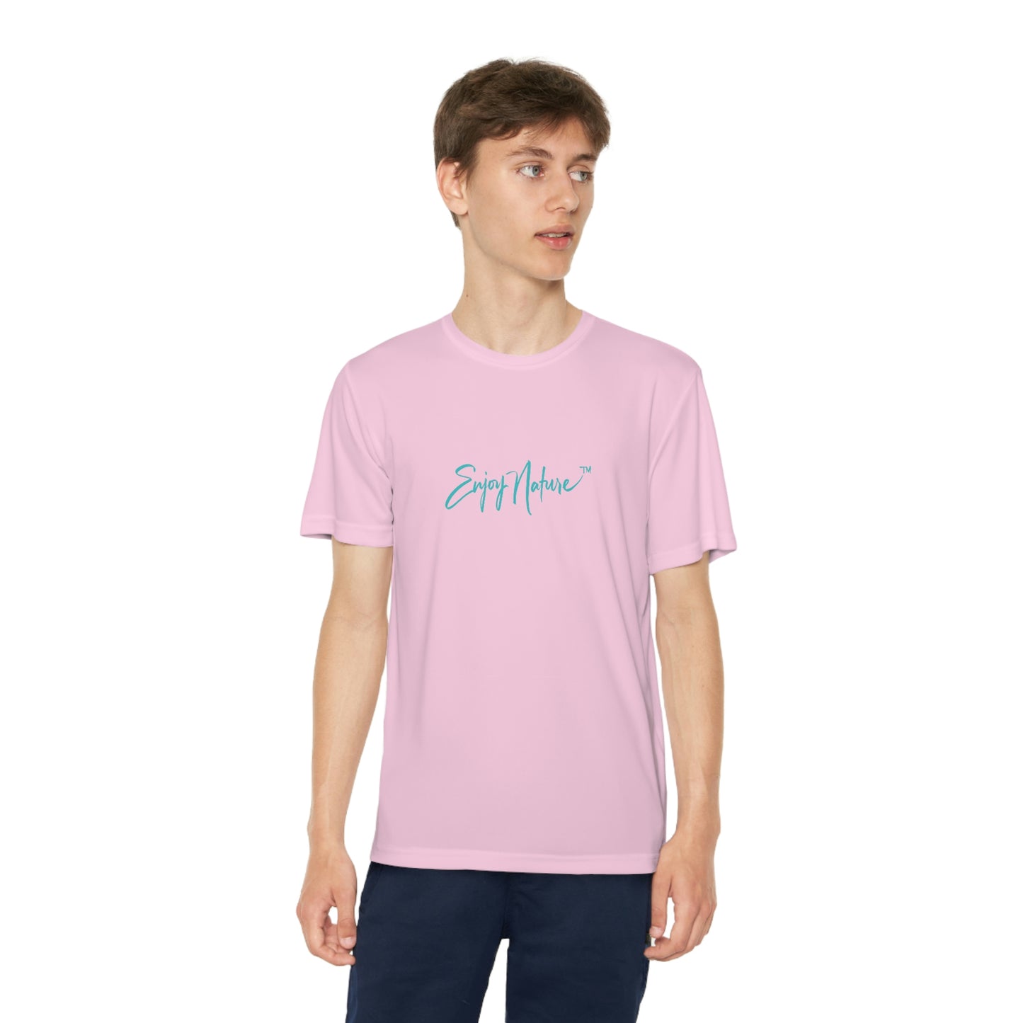 Youth T Shirts, Flamingo Bird 17, performance shirt