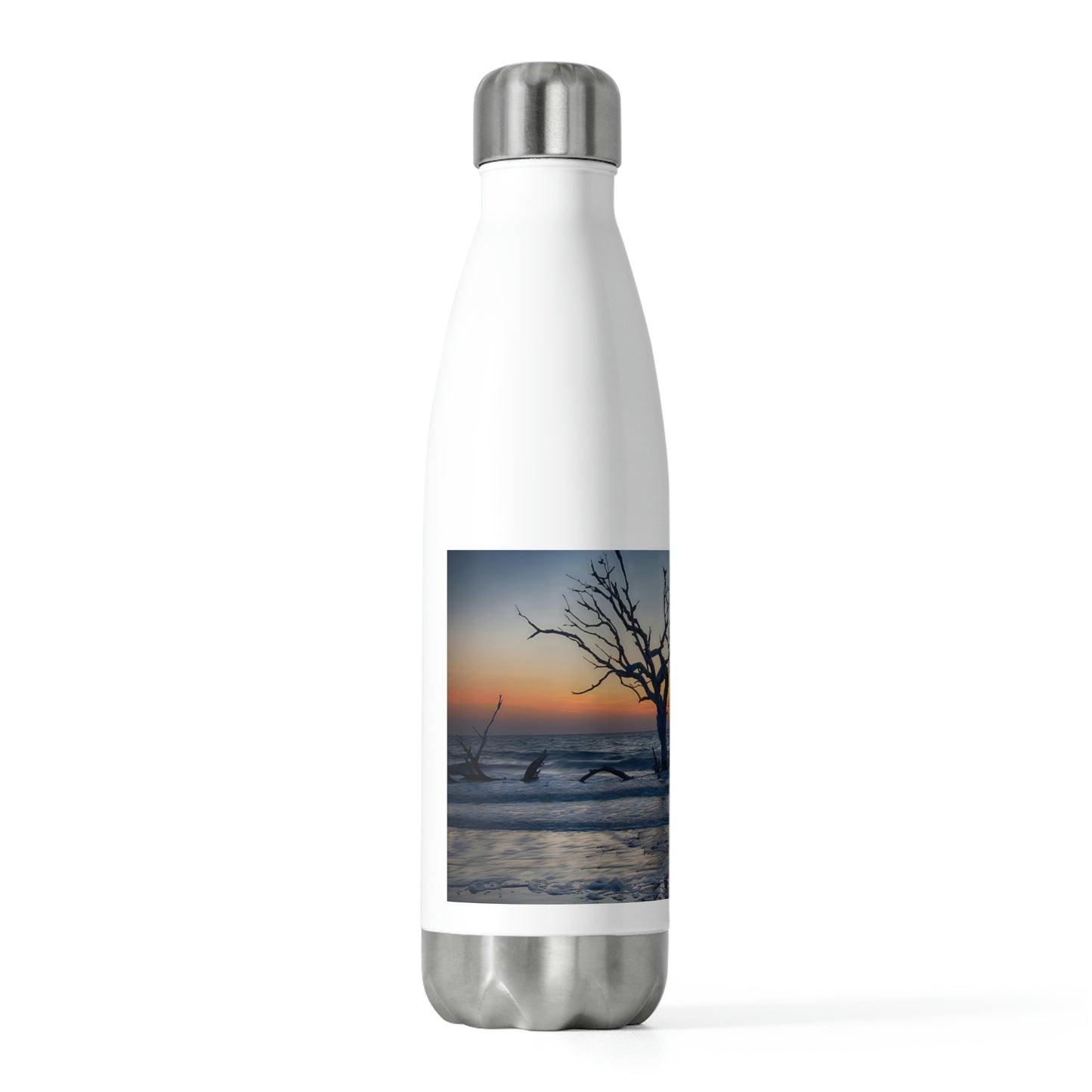 Eco friendly water bottle Sunrise on Jekyll Island,20oz insulated water bottle