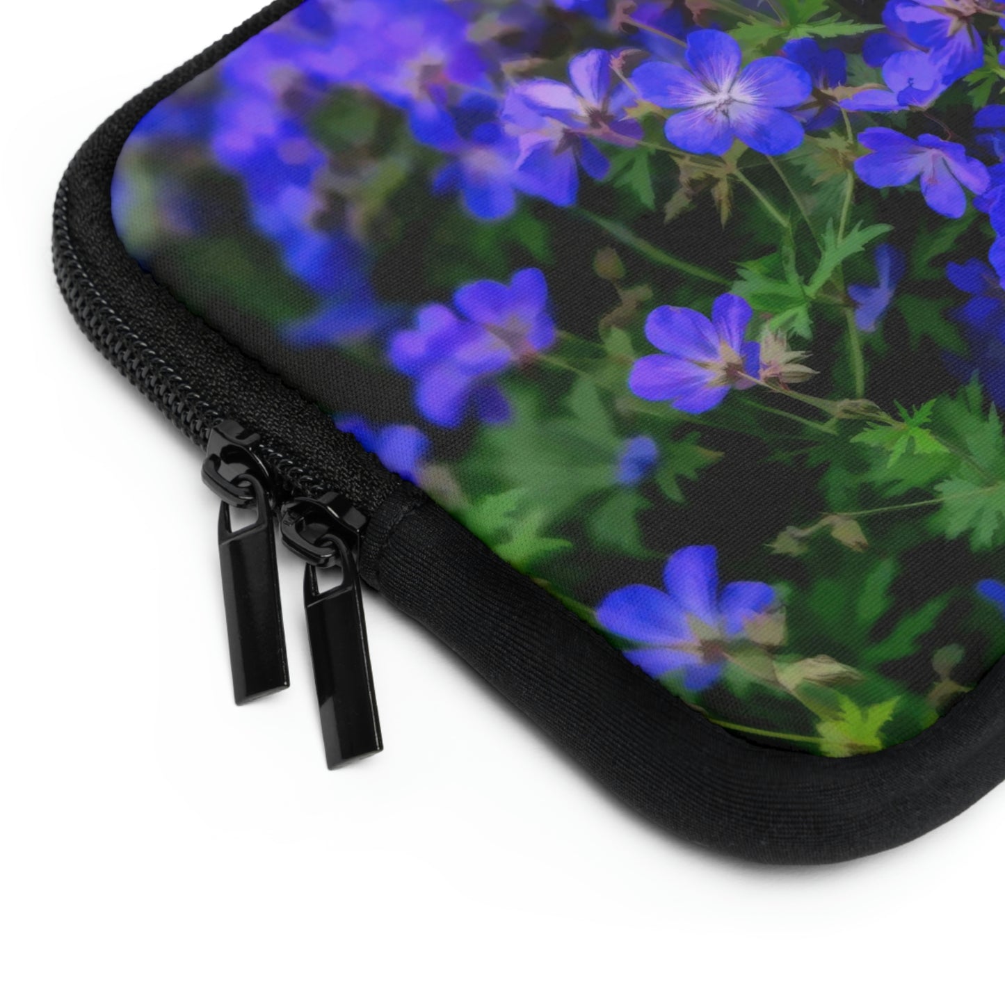 Blue Wildflowers Laptop Sleeve