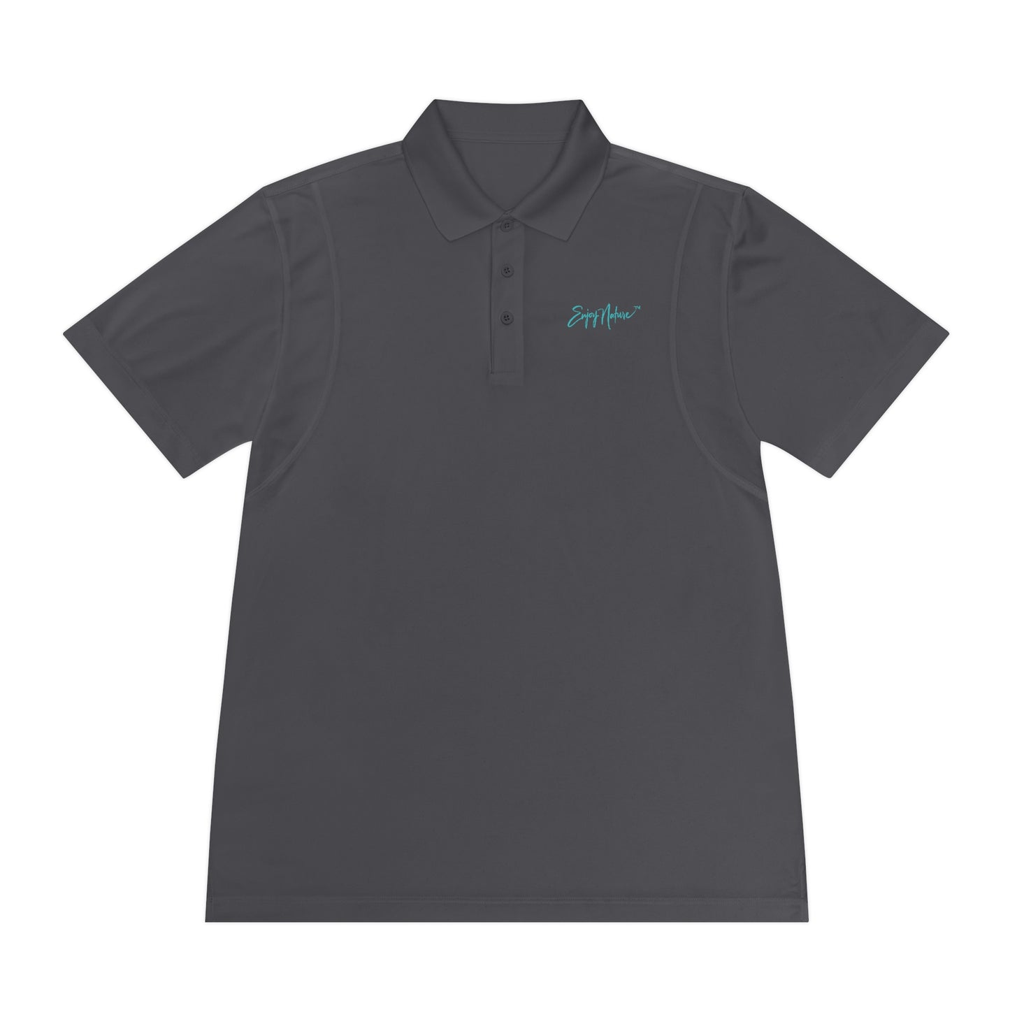 Mens polo shirts Great Blue Heron, performance shirt, plus sizes