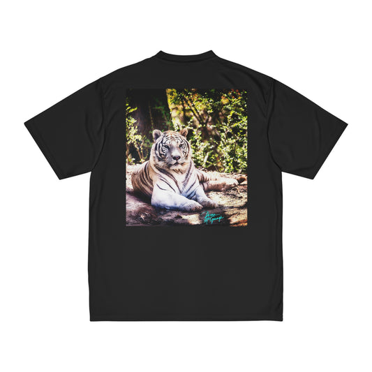 Mens t shirts White Tiger, performance shirt