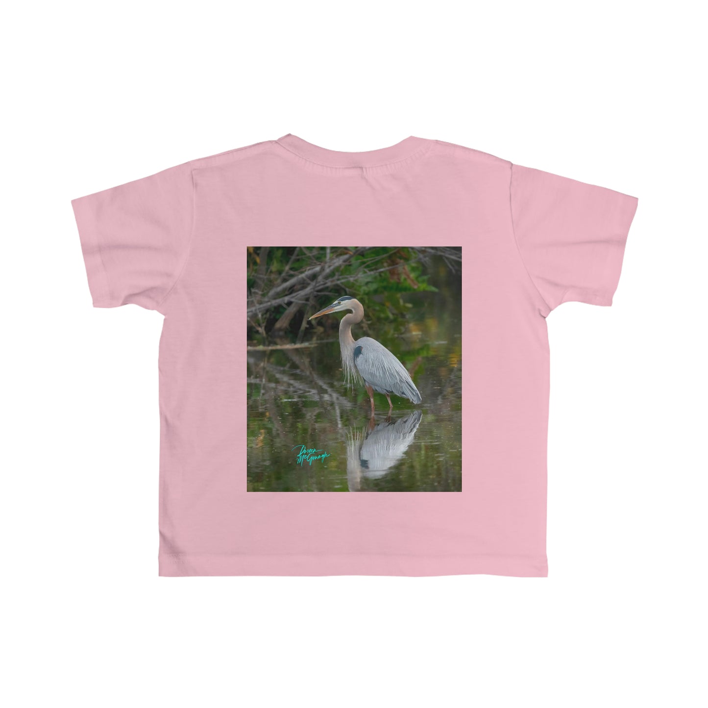 Infant Great Blue Heron Tee, t shirts for kids, inspired by nature